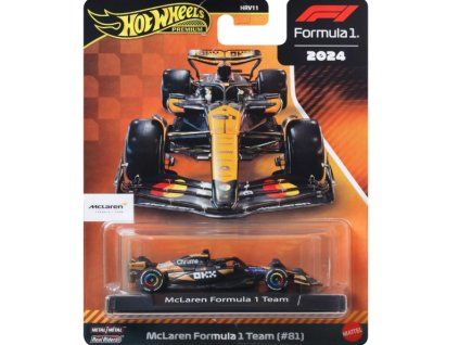 Hot Wheels F1 2024 McLaren Formula 1 Team 81