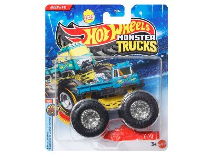 Hot Wheels Monster Trucks Hwmt TwentyFive Jeep Fc
