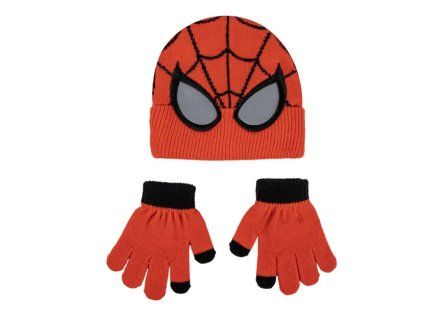 Čepice s rukavicemi Marvel Spiderman