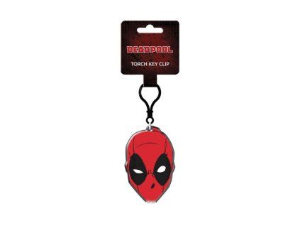 Klíčenka Deadpool se světlem