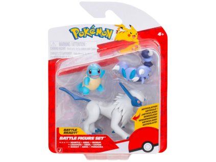 Figurky Pokémon Battle Squirtle, Absol a Skorupi