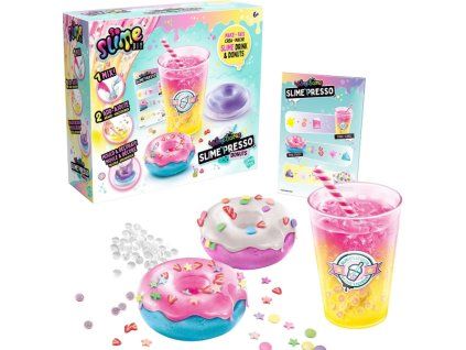 So Slime Slimelicious Slime Donuty a nápoje