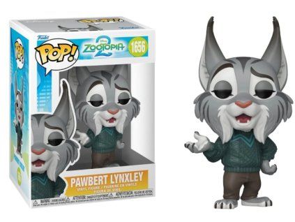Funko Pop! 1656 Disney Zootopia 2 Pawbert Lynxley