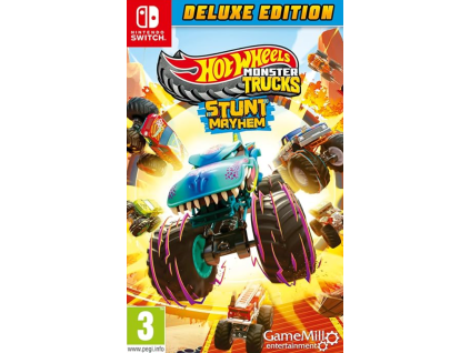 Switch Hot Wheels Monster Trucks Stunt Mayhem Deluxe Edition