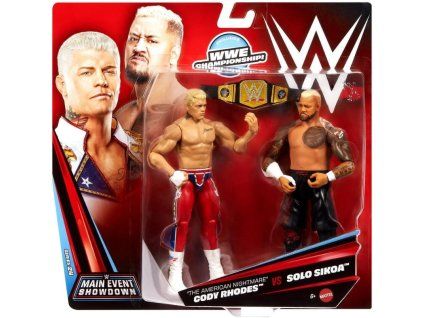 Figurky WWE Cody Rhodes vs Solo Sikoa