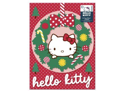 Adventní kalendář Hello Kitty s psacími potřebami