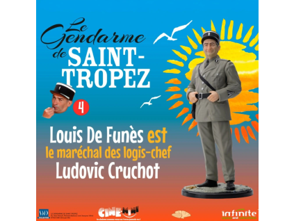 Figurka Četník ze Saint Tropez Ludovic Cruchot 16cm