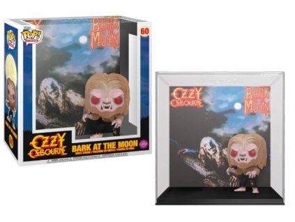 Funko Pop! 60 Ozzy Osbourne Bark at the Moon Flocked