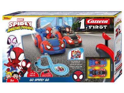 Autodráha Carrera First Spidey Go Webs Go