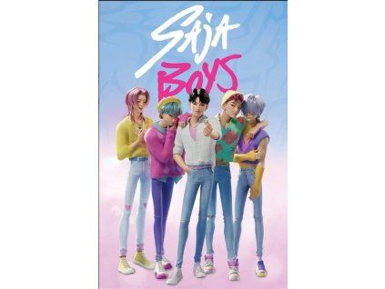 Plakát K Pop Demon Hunters Saja Boys 61x91cm