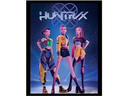 Obraz K Pop Demon Hunters Huntrix 45x35cm