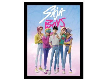 Obraz K Pop Demon Hunters Saja Boys 45x35cm