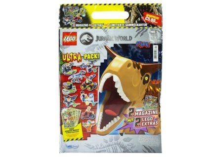 Časopis Lego Jurassic World DE s figurkou