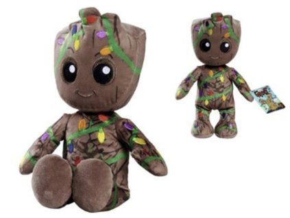 Plyšák X mas Light Young Groot 25cm