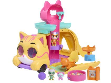 Hrací set SuperKitties Purr N Go