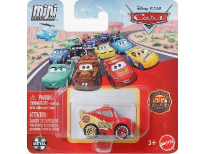 Disney Cars Mini Racers Race and Rescue Lightning Mcqueen