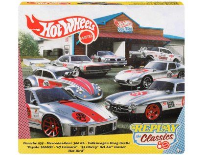 Hot Wheelsreplay The Classics Silver Series 80 Anniversary Edition 7ks