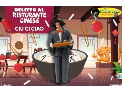 Soška Ciu Ci Ciao Delitto Al Ristorante Cinese