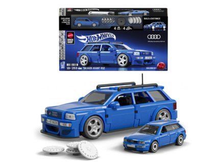 Stavebnice Hot Wheels Speed Series Brick Shop 94 Audi Avant RS2