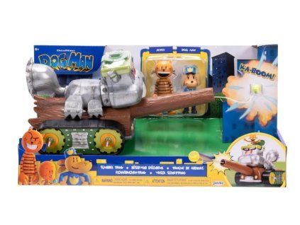 Hrací set Dogman Squirrel Tank s figurkami