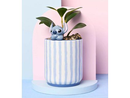 Květináč s umělou květinou Disney Stitch