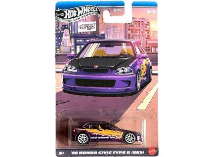 Hot Wheels Silver Series 99 Honda Civic Type R EK9