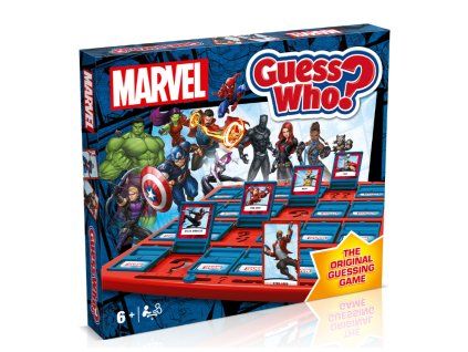 Společenská hra Guess Who Marvel