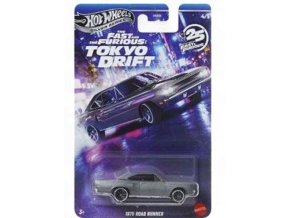 Hot Wheels Silver Series Fast and Furious Tokio Drift 1970 Road Runner
