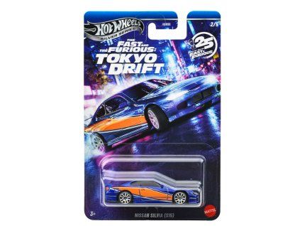 Hot Wheels Silver Series Fast and Furious Tokio Drift Nissan Silvia S15