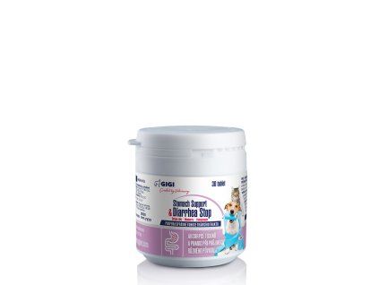 Stomach Support&Diarrhea Stop tbl.30 - pro malé psy & kočky