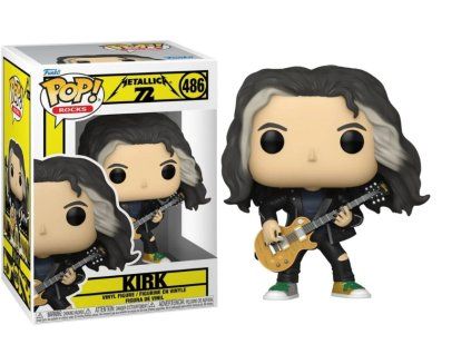Funko Pop! 486 Metallica 72 Kirk