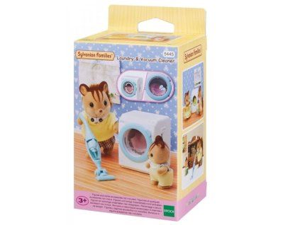 Sylvanian Families 5445 Automatická pračka a vysavač