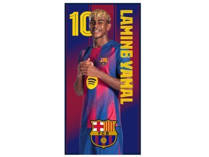 Osuška FC Barcelona Lamine Yamal pruhy
