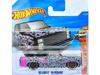 Hot Wheels Truckin Along 83 Chevy Silverado