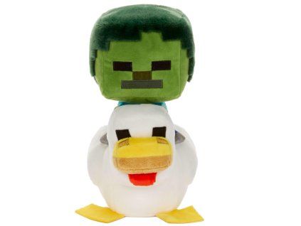 Plyšák Minecraft Chicken Jockey 22cm