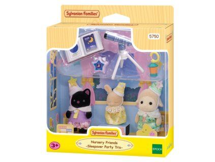 Sylvanian Families 5750 Pyžamová party Baby Trio