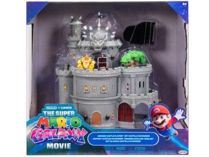 Hrací set Super Mario Galaxy Movie Bowser hrad Nové