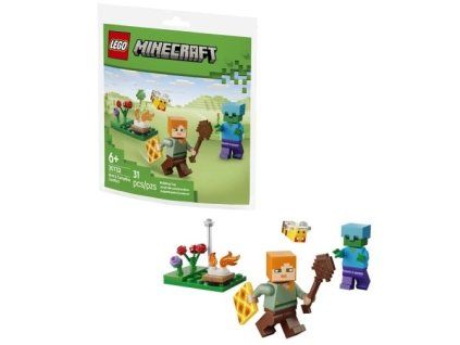 Lego Minecraft 30732 Alex a konflikt u táboráku