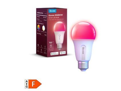 Govee Smart žárovka RGBWW 9W 60W 800lm E273
