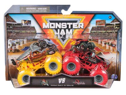 Monster Jam Knightmare Vs Nothern Nightmare 2Pack