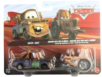 Disney Cars Martin a Tractor With Tire In Mouth