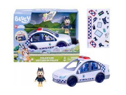 Policejní auto Bluey se zvuky