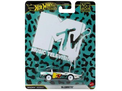 Hot Wheels Premium Cars Pop Culture Music Television 84 Corvette