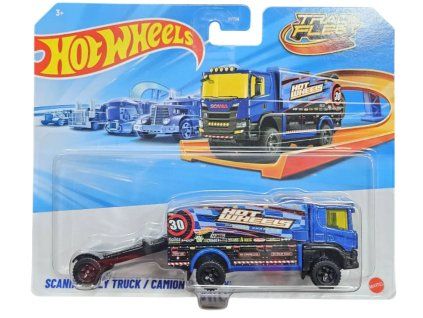 Hot Wheels Track Fleet Scania Rally Truck