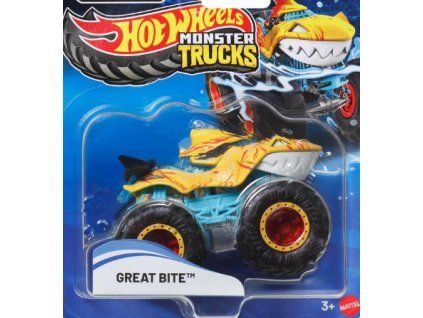 Hot Wheels Monster Trucks Color Shifters Great Bite