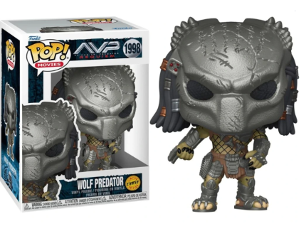 Funko Pop! 1998 Alien vs Predator Requiem Wolf Predator Limited Chase