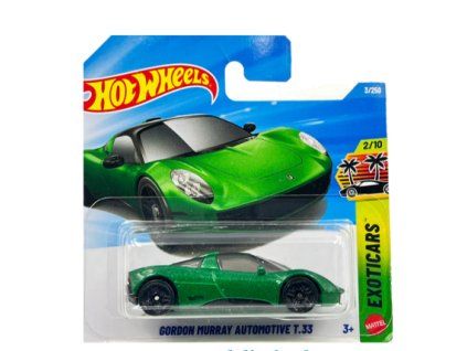 Hot Wheels Gordon Murray Automotive T 33 zelenýx