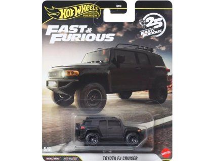 Hot Wheels Premium Fast and Furious Toyota FJ Cruiser černé