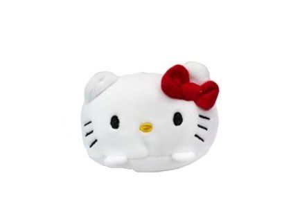 Plyšák Hello Kitty Beanies Kitty červená mašle 8cm