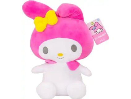 Plyšák Hello Kitty Kuromi růžová 23cm